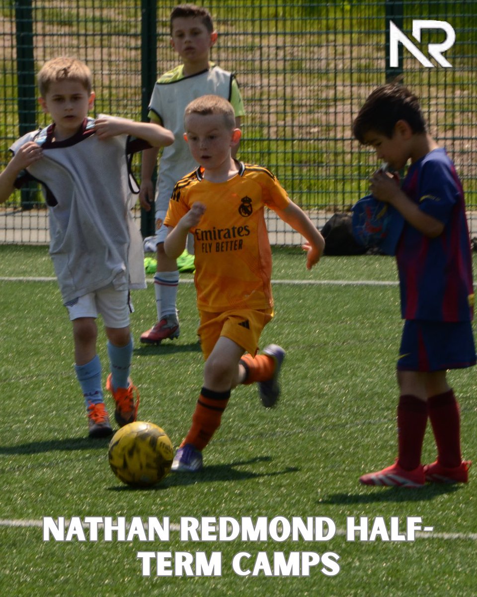 AFC_Foundation_'s tweet photo. Commencing the final day of our Nathan Redmond May Half-Term Camps⚽️🏆

It’s been amazing to see all your smiling faces across the 4 day camp👊

#camp #halfterm #alvechurchfc https://t.co/94dzqbOaJ4