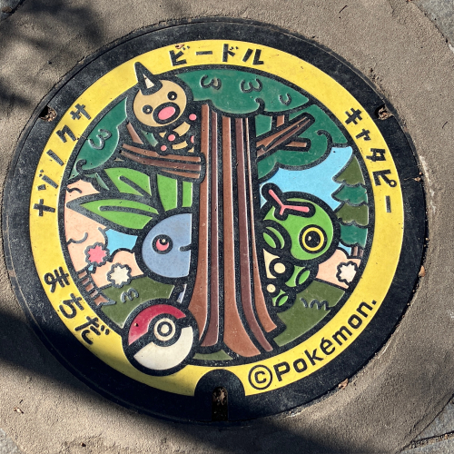 machicollect's tweet photo. 東京都のポケふた：ナゾノクサ、ビードル、キャタピー

場所はこちら
↓↓↓
https://t.co/dU7ytDIov2

#マンホール
#東京都 https://t.co/FvjDEREM1y