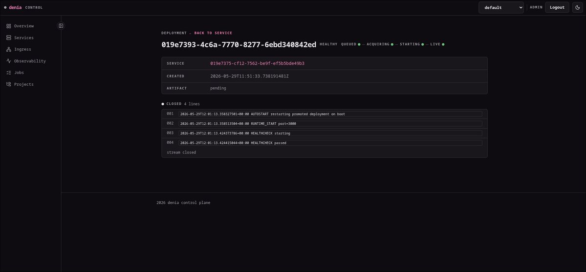rakeix's tweet photo. Abis beli VPS, kepikiran menghambur2kan token yang dimiliki. Jadilah PaaS kecil2an, pakai linux runtime, no docker dockeran (cuma minjem buildkit nya aja). 

#PamerAjaDulu https://t.co/8nzm1xTkJC