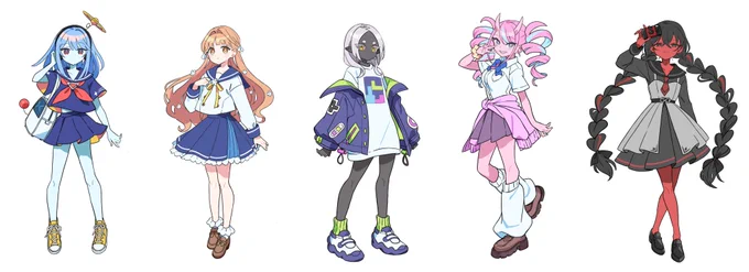 コミティアのキャラデザ