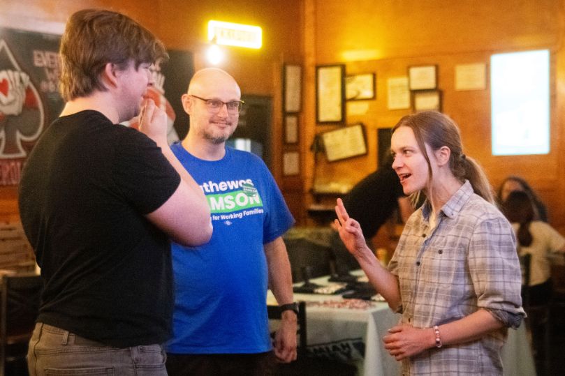 Samson4Georgia's tweet photo. Last Tuesday, we celebrated our campaign! 🎉 https://t.co/QcqswLD1Zh