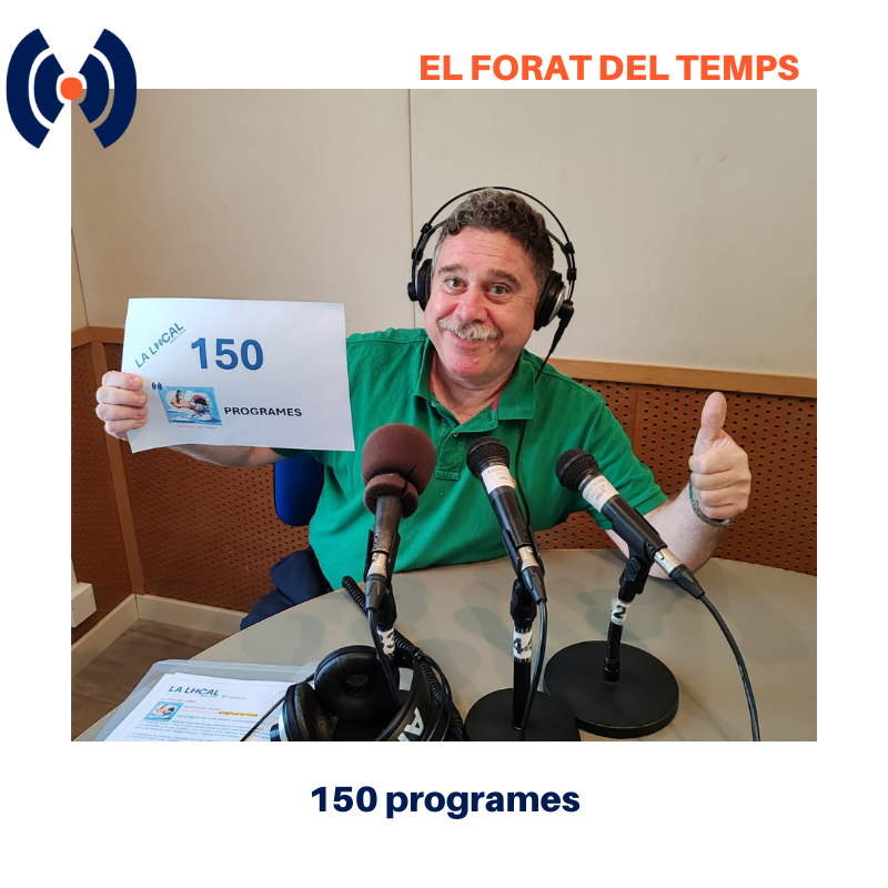 lalocaltiana's tweet photo. 🎧 https://t.co/wAQ1rbt74c
L’Enrique Sánchez @AsEcometta celebra els 150 programes d'El forat del temps i ens apropa la previsió meteorològica pels pròxims dies, entre altres seccions. https://t.co/ryrvgrTAR8