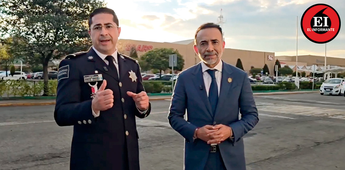 ElInformanteMX's tweet photo. Refuerza @MetepecGobierno #seguridad en #ZonaComercial con #TecnologíaDeVanguardia y #C4Móvil

El #alcalde @FerFlores_Emp y el #comisario Jesús Ramírez supervisan #OperativosDiarios con #DronesTácticos para mantener al #municipio como el #MásSeguro del #EstadoDeMéxico.
https://t.co/vX44JobN5A