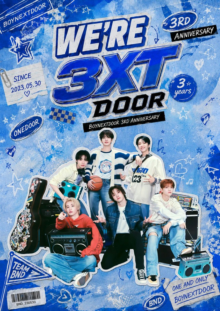 note_344's tweet photo. 💙𝐖𝐄’𝐑𝐄 𝟑𝐗𝐓 𝐃𝐎𝐎𝐑💙

⭐ BOYNEXTDOOR 데뷔 3주년 기념 EVENT CAFE ⭐

ONE AND ONLY BOYNEXTDOOR

📍note_344
🗓2026.05.30 - 05.31

#WE_ARE_3XTDOOR
#BOYNEXTDOOR #BND #보이넥스트도어 #보넥도
#ボネクド #ボイネク
#성호 #리우 #명재현 #태산 #이한 #운학
#SUNGHO #RIWOO #JAEHYUN #TAESAN #LEEHAN #WOONHAK
#보넥도3주년