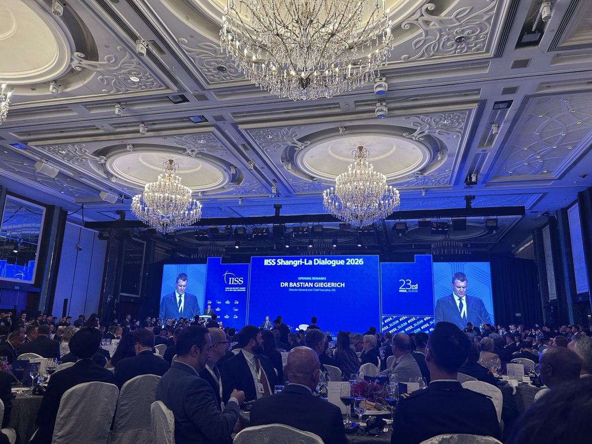 ALevesques's tweet photo. Full house for the Keynote Address by Vietnam’s H.E. Tô Lâm and the #IISS_SLD26 opening dinner https://t.co/rcgCqMNOJM