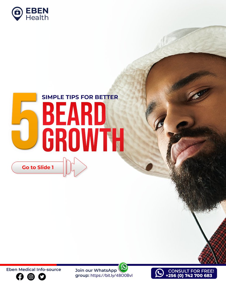 EbenHealth31083's tweet photo. Want a fuller, healthier beard? Your daily habits may matter more than you think. 🧔🏾‍♂️🧵

Your overall health affects beard growth, and while genetics play a role, healthy lifestyle choices can help support better results over time. 1/6

#BeardGrowth #MensHealth https://t.co/mExUzgCXTF