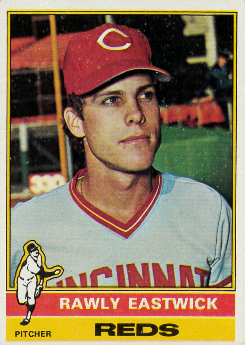RedsMuseum's tweet photo. Rawly Eastwick signing at the Hall on Saturday, May 30 as part of the Hall's interactive #StepIntoHistory experiences.
On Saturday, the Hall of Fame welcomes Big Red Machine relief ace Rawly Eastwick for an autograph signing from 3-5 p.m. in the Williams Family Champions Gallery. Autographs are free with museum admission (limit of one autograph per person).
Hands on History will highlight artifacts associated with the Reds’ opponent this weekend, the Atlanta Braves, including a Hank Aaron game-used bat, a Reds jersey worn by former Red and Brave, Deion Sanders, and a Reds jersey worn by former Red and Brave, Ron Gant. Step into History and hold one of these baseball relics.