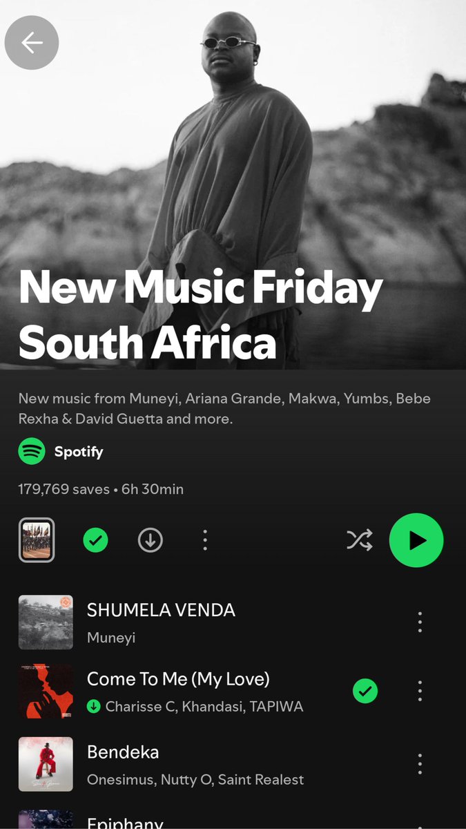 tapiwazwe's tweet photo. @SpotifyAfrica 🫴🏿❤️‍🔥 https://t.co/RfZIx9Hpkm