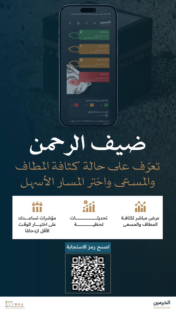 الهيئة العامة للعناية بشؤون الحرمين tweet media
