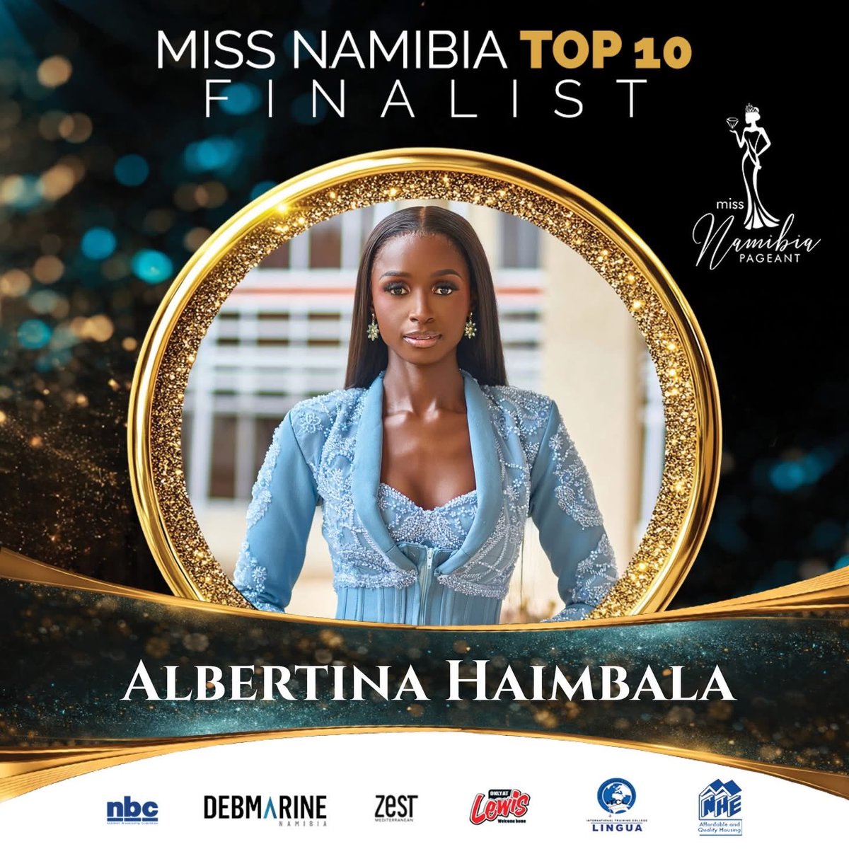 MissNamibia2025's tweet photo. Meet the Miss Namibia 2026 Top 10 Finalists! 👑💫

#MissNamibia2026 #Top10Finalists #RoadToTheCrown #ItsOurs #MissNamibia #Namibia #BeautyWithPurpose #QueensInMotion #Top10 https://t.co/JBM1W8Ek0u