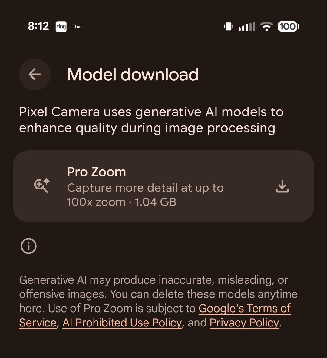 thatguyJK's tweet photo. Running low on phone storage? There might be an AI model lurking in the background. #ai #googlegemini https://t.co/jJBujcros0