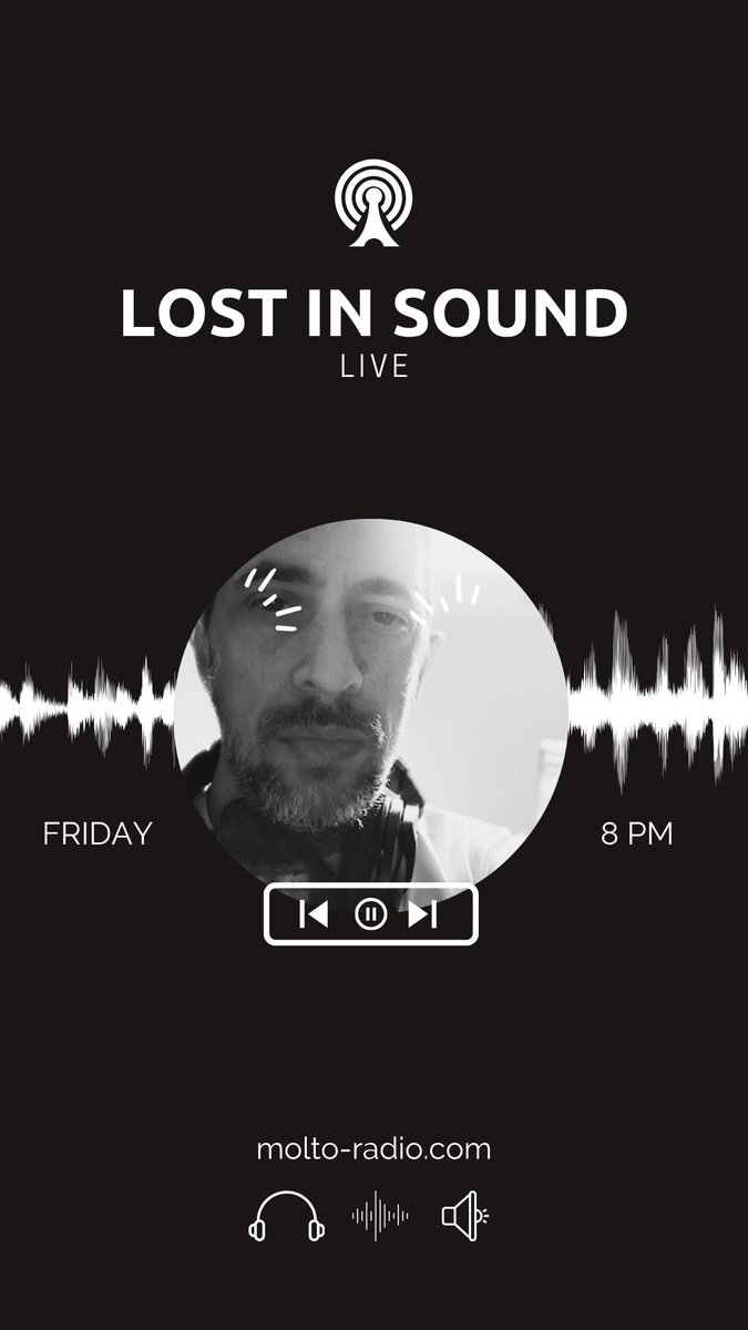 akmangrt2005's tweet photo. Lost in Sound Episode 110

Live tonight 8-9 pm at https://t.co/RPDxW7y2lu

#radioshow #live #lostinsound #moltoradio #music #online #fridays8pm https://t.co/fOyAClDHOF