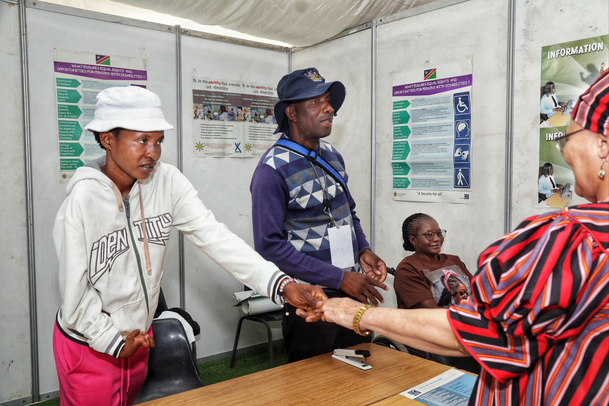 VPofNamibia's tweet photo. Director of Ceremonies,  
Government recognize expos and trade fairs as vital catalysts for economic growth and grassroots development. Events such as this serve as strategic platforms to empower especially Small and Medium Enterprises, and promote cultural heritage.  
Moreover, we recognize the important role local authorities continue to play in driving development at grassroots level. We therefore encourage continued collaboration between central government, regional leadership, traditional authorities, private sector, and communities in ensuring that platforms such as the Oshakati Totem Expo continue to grow and contribute meaningfully to the development of our country.   
 
Director of Ceremonies, 
At this juncture, all me to speak directly to the young people present here today and those watch and listening on various media platforms across the country. Events where we celebrate diverse culture are very crucial. Let our young people never detach themselves from their identity and heritage. Let them learn their language, their culture and their history. Learn and understand your clan and your totems. Respect your traditions while embracing education, innovation, and technology. The future belongs to a generation that understands both where it comes from and where it is going. 
Our cultural identity should never be viewed as outdated. Rather, it should serve as a foundation upon which we build modern and united communities. 
As the late Founding President, Dr. Sam Nujoma, once reminded us that “a nation without culture is like a tree without roots.”  
Indeed, Oshakati Totem Expo has established itself as an important platform enabling us to embrace our cultures, define our identity, so that together as a united people, will work in unison to contribute to the socio-economic development of our country.