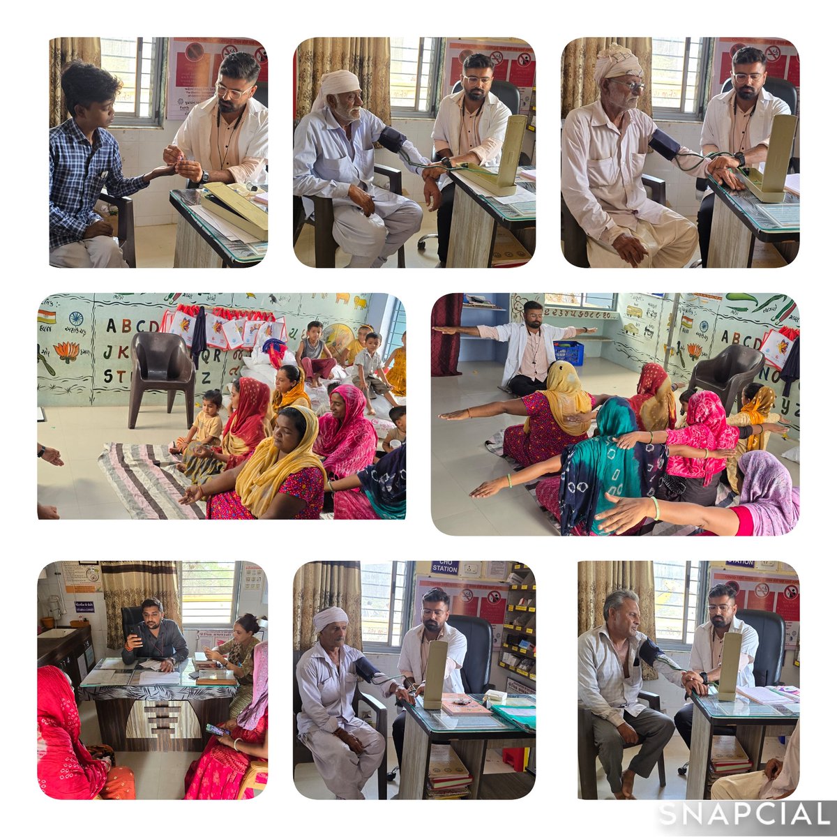 HKeshod's tweet photo. આજે કેશોદ આયુષ્માન આરોગ્ય મંદિર ખાતે નિરામય દિવસ અને આરોગ્ય શિબિર નું આયોજન કરવામાં આવ્યું હતું. https://t.co/07z9wAPt9b
