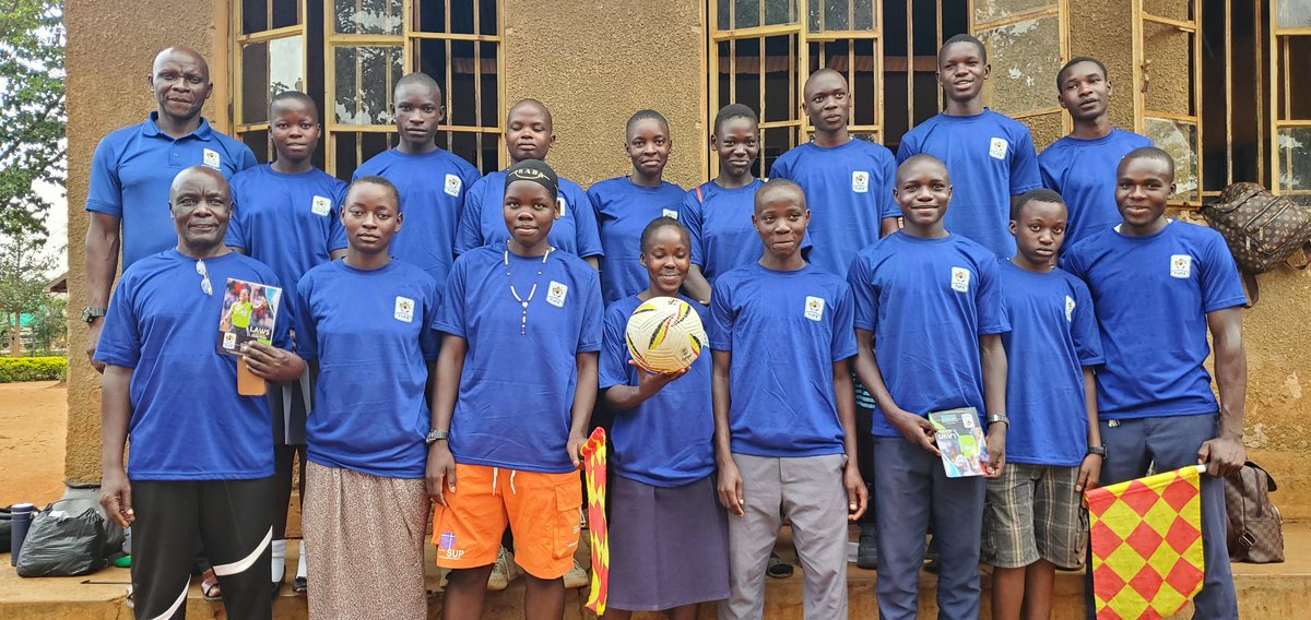 YesBusia1's tweet photo. Empowering the next generation of referees

The U20 Referees Training focused on building confidence, discipline, leadership, and a deeper understanding of the game. Every whistle blown is a step towards fairness, professionalism, and growth in sports.

#Ugandagirlsleague 
#fufa https://t.co/qsa7HTPTiL