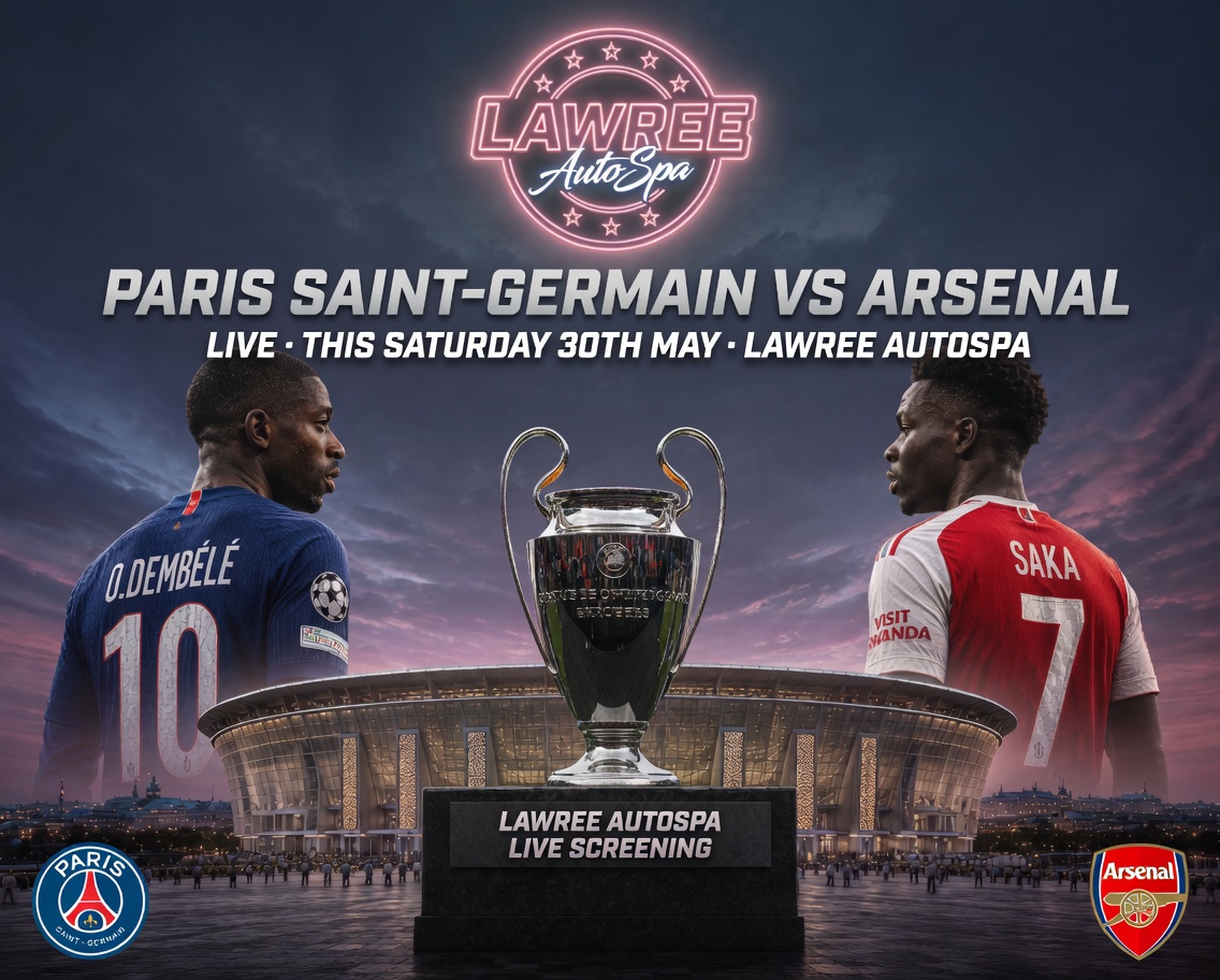 LawreeAutoSpaUG's tweet photo. Live! This Saturday. 30th May. Lawree AutoSpa &amp; Lounge https://t.co/NAaXtfKz8E