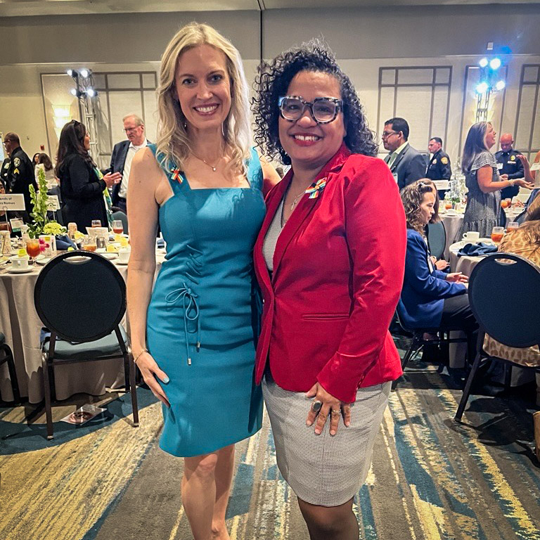 AmyOCPA's tweet photo. We had the honor of participating in the 15th Annual Legacy of Champions Luncheon, celebrating 80 years of unwavering support from the Mental Health Association of Central Florida! 💙 Please visit https://t.co/re5xcVrwfA for more information about the support they offer. https://t.co/8uJQ25kz1i