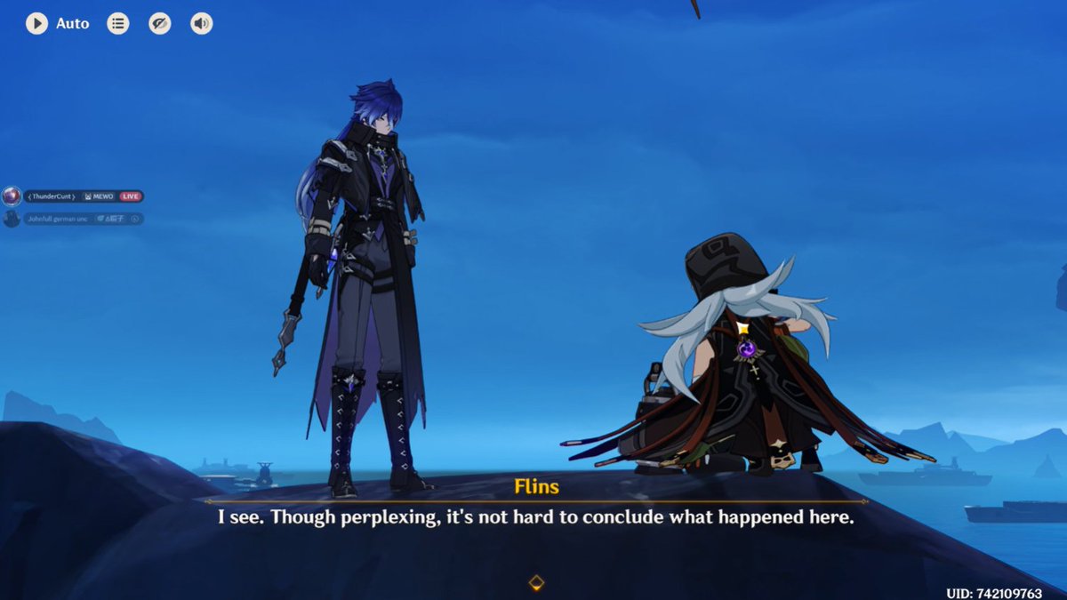 _trueDream_'s tweet photo. The concept of Flins and Razor having a familal bond.
Like yes, the lantern Fae from nod-krai adopts the wild wolf boy from Mondstadt!!

#GenshinLunaVII #GenshinImpact #Flins #Razor https://t.co/PXYWN71KTw
