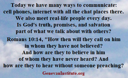 Genevan_Inst's tweet photo. From our "Words of Wisdom Archive" at https://t.co/bj28jBRwwj  "Spread God's Truth" https://t.co/YOAXnDqTQD