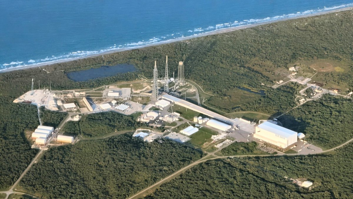 A picture I took of launch complex 36 only 6 days ago in better times ...