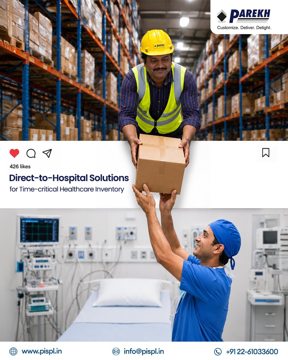 PISPLofficial's tweet photo. (1/2)
Healthcare inventory doesn’t wait for delays, missed coordination, or uncertainty.
It demands disciplined movement, real-time coordination, and dependable execution right up to the hospital doorstep.
That’s the difference PISPL delivers every day. https://t.co/MWMj79wQiw
