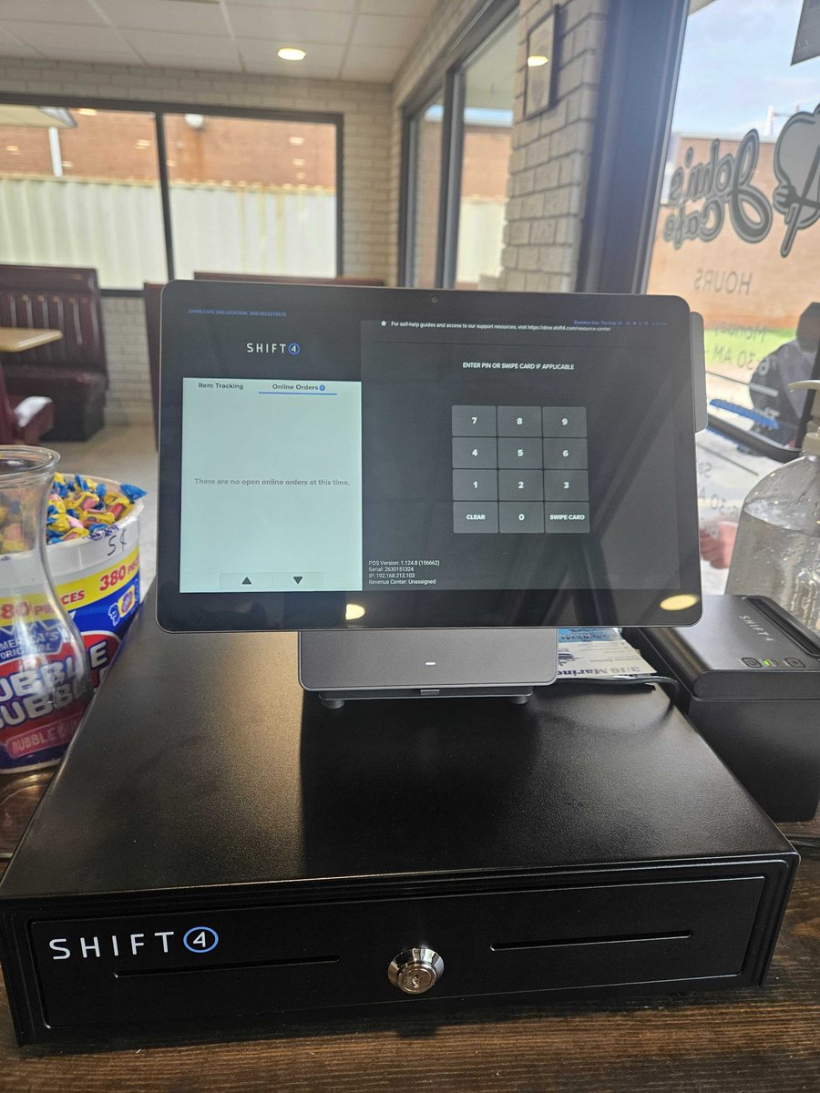 ThomasC_Shift4's tweet photo. JOHNS CAFE 2ND LOCATION located in Chesnee SC have made the switch to @Shift4 Dine!  The best POS system in the market! https://t.co/yNeVmMAsye