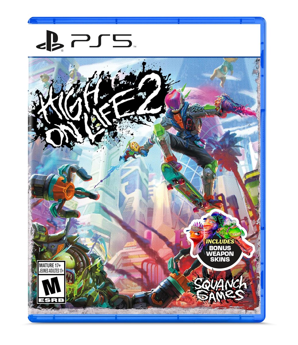 videogamedeals's tweet photo. High on Life 2 (PS5) $53.99 via Amazon (Prime Eligible). #ad https://t.co/IHA2hmFuLG https://t.co/1ICpw2IyR5