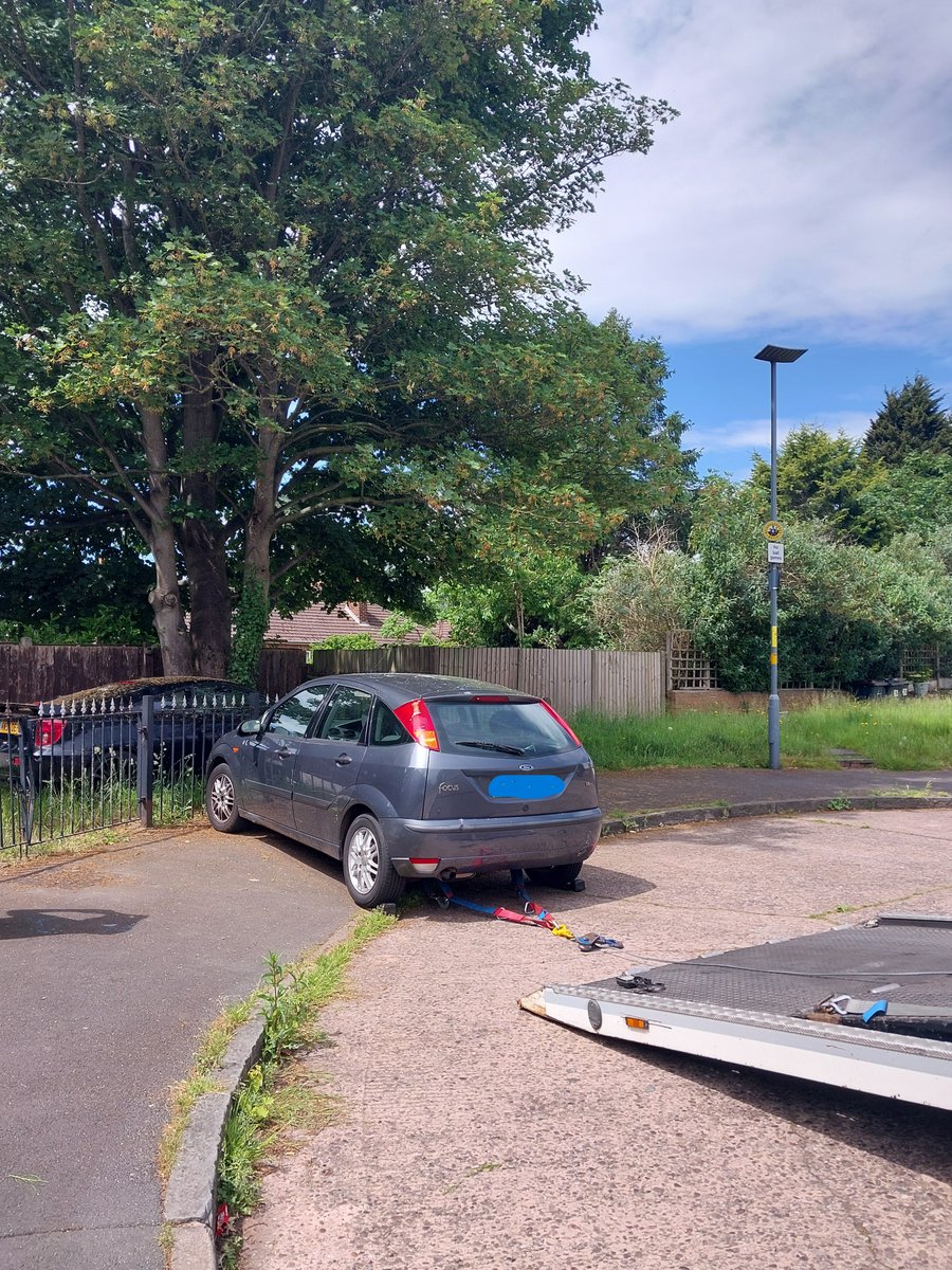 PerryBarrWMP's tweet photo. Officers from your local NHT seized a vehicle today after it seemed to have been abandoned. https://t.co/mmgb6Dz5O9