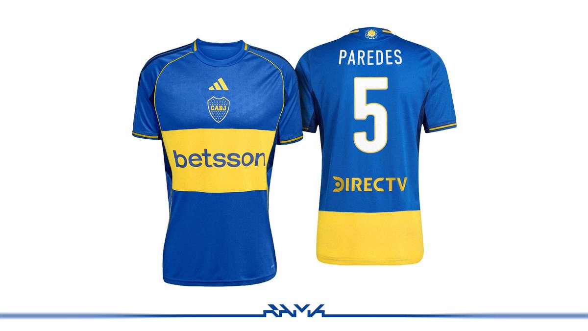 rama_camiseta's tweet photo. Salió la nueva camiseta homenaje al histórico Boca del 2001 y entiendo que el resultado es el mejor de una gran serie de pruebas. En este ocasión me tomé el atrevimiento de reinterpretar el diseño con la moldería de adidas de la temporada 25/26 en lugar de la del 24/25 https://t.co/ViMz0FlJ1C