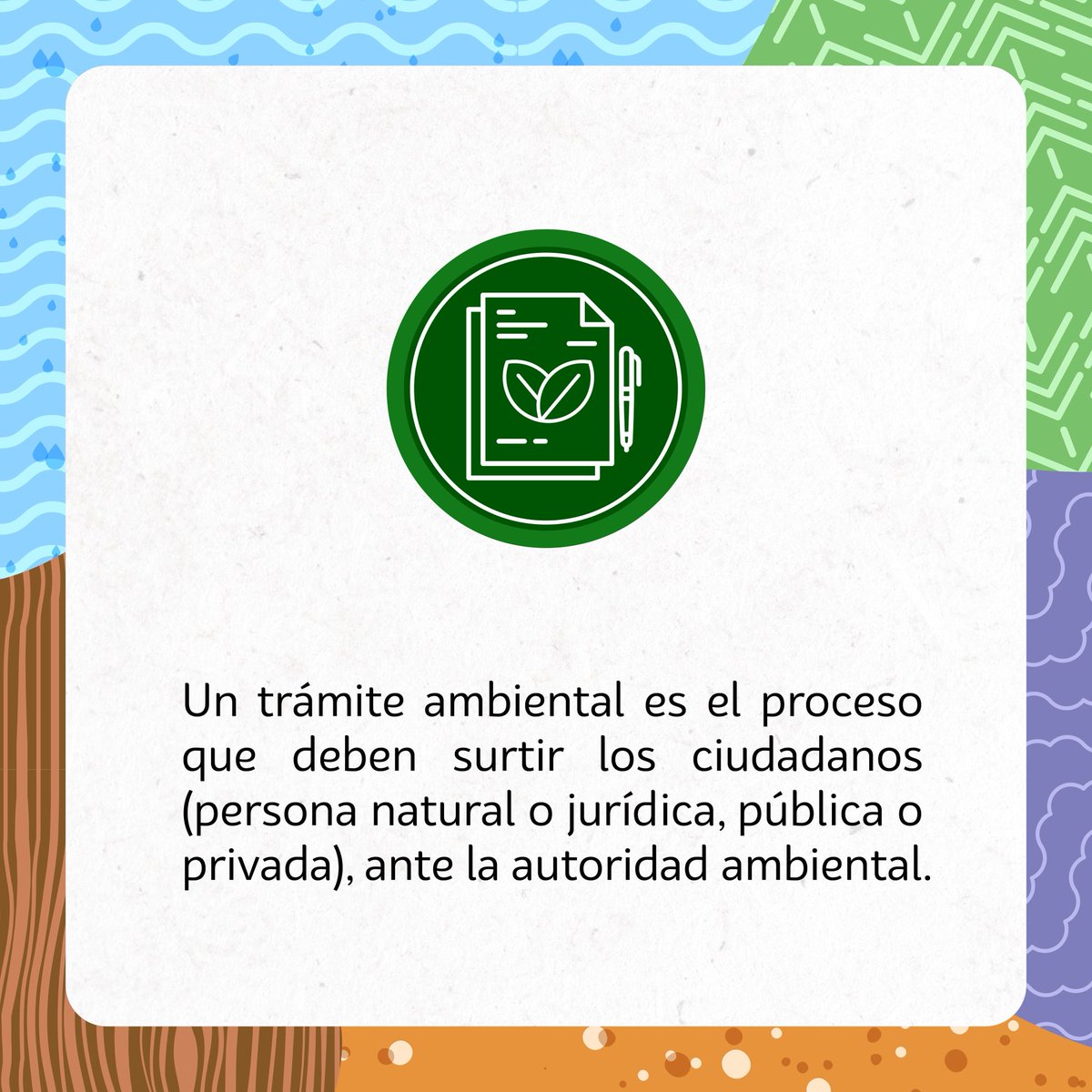 CARCDMB's tweet photo. 🌎♻️ Un trámite ambiental es clave para garantizar el uso responsable de los recursos naturales y el desarrollo sostenible de los proyectos.
Realiza tu trámite en #VITAL a través de https://t.co/w2agsRGerr y aporta al cuidado de nuestro territorio.
#CDMB #TrámitesAmbientales https://t.co/oX6l9DbCXk