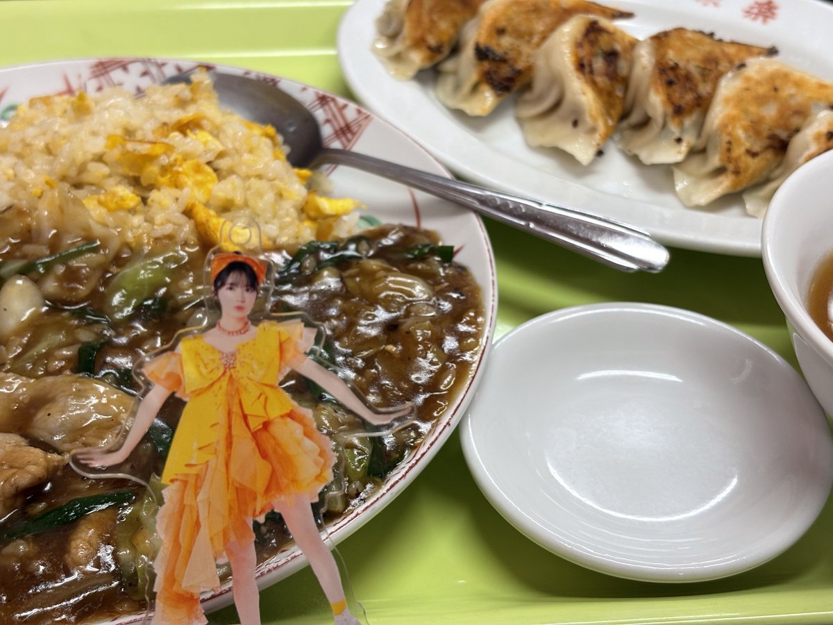 2日連続の味楽さん！ 安定のおすずセット🧡また来ますね🥰 #味楽 さん