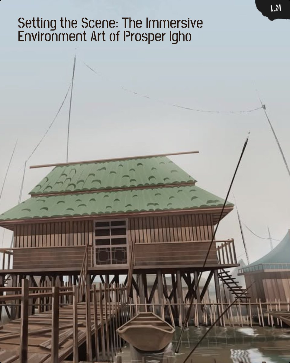 LagosMeet's tweet photo. @_prosper_igho is a concept artist creating immersive, cinematic environments in Photoshop.

His work turns real-world places into detailed story-driven worlds, with his Makoko-inspired floating city as a standout. https://t.co/IoWGS5xb6b