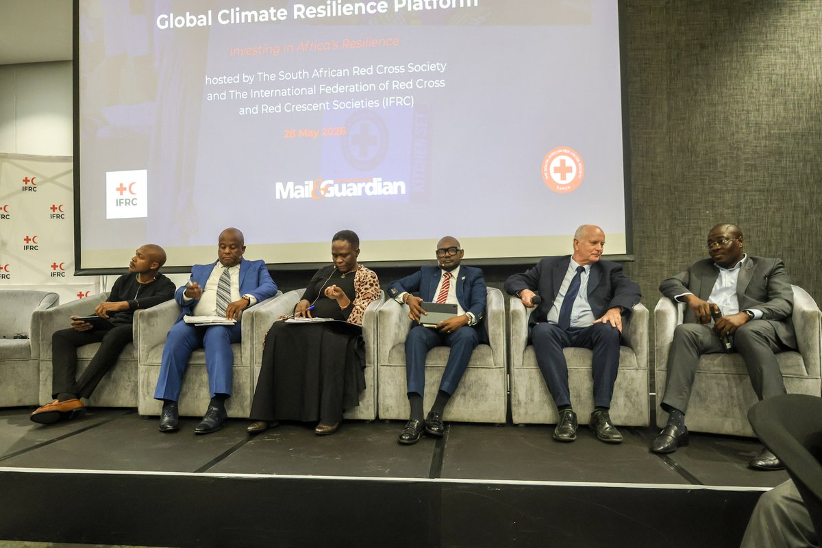 MercyLaker's tweet photo. The @IFRC &amp; @RedcrossSa convened partners last evening under the theme “Investing in Africa’s Resilience Today.” 
https://t.co/8KvC7sQDMY

#GlobalClimateResilience #InvestingInResilience https://t.co/OYvlpKKrx2