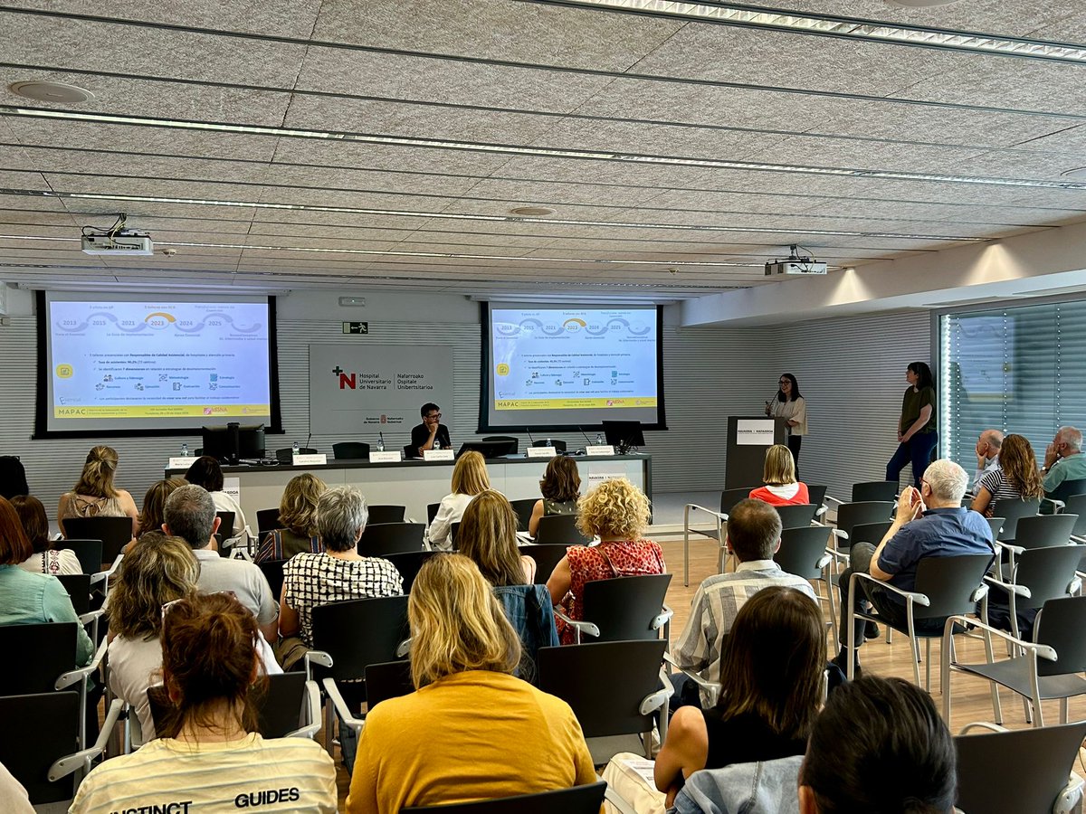 AQuAScat's tweet photo. 📷 El projecte Essencial, present avui a les Jornades de la xarxa MAPAC, a Pamplona.

Edurne Gallastegui i Garazi Carrillo hi han presentat el treball de l'#AQuAS per l'ús adequat de les transfusions i la desimplementació de pràctiques de poc valor.

#EssencialSalut #MAPAC2026 https://t.co/7DnciuQsWQ