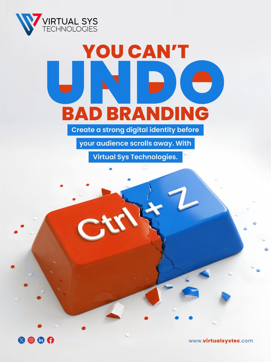 virtualsystec's tweet photo. You can't undo bad branding.

Build a strong digital identity that captures attention and builds trust from the first impression.

🌐 https://t.co/RRW4JtAubc

#Branding #DigitalMarketing #BrandIdentity #BusinessGrowth #VirtualSysTechnologies https://t.co/WrPbeMtURL