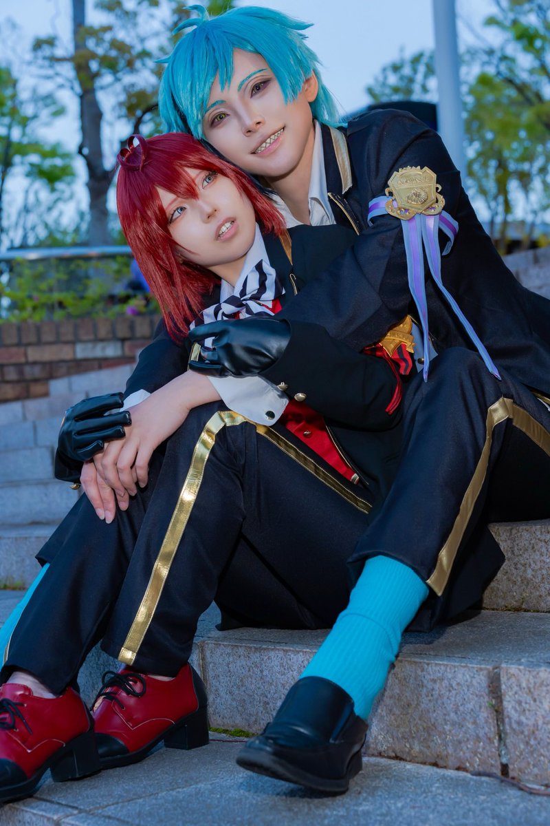 4kLa's tweet photo. ※cos

twst

🦈@take513 
🌹@4kLa 

photo @dj3441 
 #コスプレフェスタTDC https://t.co/pzhI3aJd2O