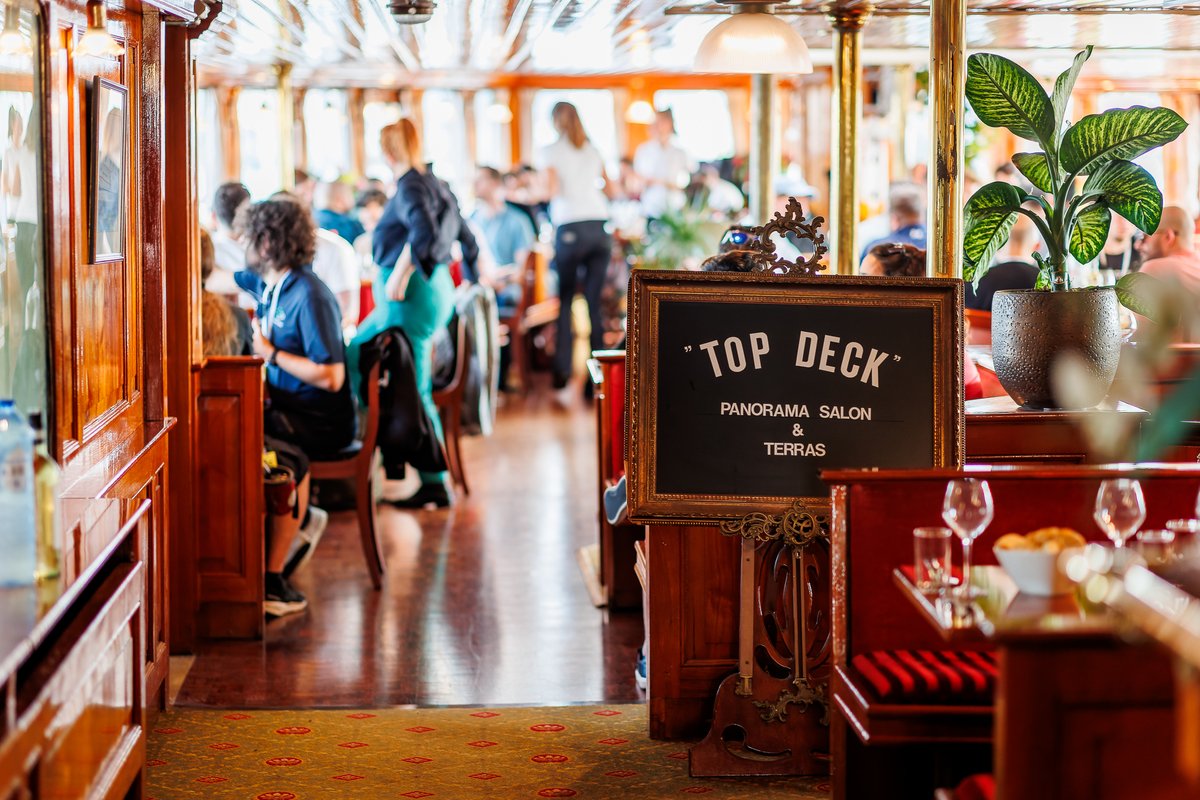 TheTechLeadConf's tweet photo. ⛵A spectacular speakers dinner &amp; canal cruise awaits all TechLead Conf speakers!

Step aboard the legendary Kapitein Anna, a beautifully restored historic ship at Amsterdam’s vibrant NDSM waterfront. An unforgettable evening with great conversations and food awaits. https://t.co/S7xLDPsijv