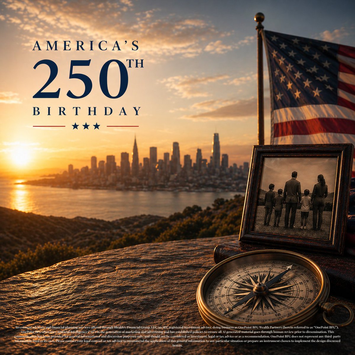 onepointbfg's tweet photo. As we approach America’s 250th birthday, it’s a moment to reflect on the stories that shape our families and, ultimately, our sense of legacy.

From our Head of Marketing, @MollyMcMktg:
“I sometimes ask my dad, now 78, about his father, who passed away when I was a baby.

My grandfather, Frederick Koernke, immigrated to the United States from Germany with his wife just before World War II. Not long after arriving, he was drafted. He initially served as a Mess Sergeant before being reassigned as a translator once his fluency in German was recognized.

In that role, he translated for captured German soldiers, placing him in a uniquely complex and deeply human position during the war.

He returned home safely, but like many of his generation, he rarely spoke about his service when asked.”

Some legacies are built through words. Others are carried quietly through actions, sacrifice, and character.

As we reflect on the past 250 years, it is worth remembering that not all legacies are visible, but they shape us just the same.