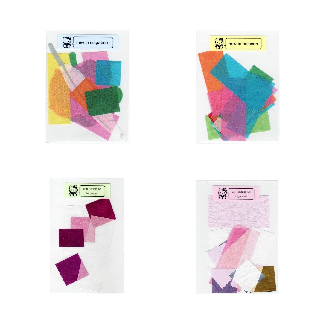 o3o660's tweet photo. ★ ♯ INCH CHECK┆confetti freebies .ᐟ 

↳ svt new in singapore &amp; bulacan
↳ cxm double up busan &amp; kaohsiung

freebies are free, but claimers must shoulder a small packaging fee and local shipping via j&amp;t

would anyone be interested before opening claims?

(help like &amp; rt) https://t.co/QjWkvNSWe1