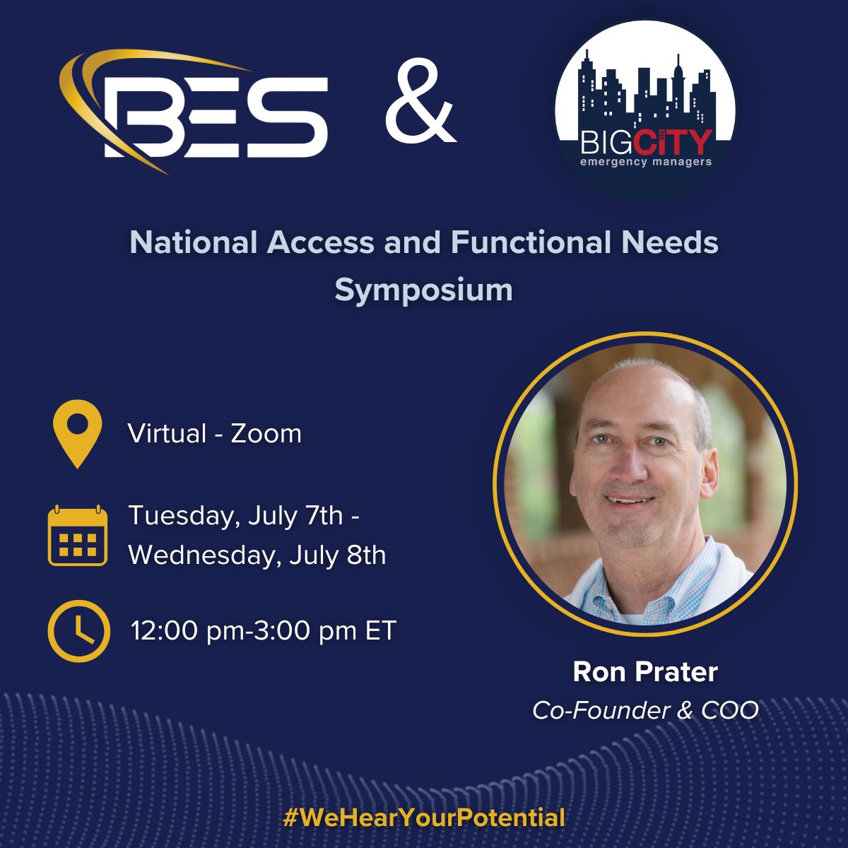 BES_LLC's tweet photo. Access and functional needs planning is still treated like a compliance checkbox in too many emergency operations plans.

If you plan, fund, or run response operations for a city, county, or state, this is for you. 

📅 Register for free:  https://t.co/XGgnjuzdi4 https://t.co/AVk8FMjWeo
