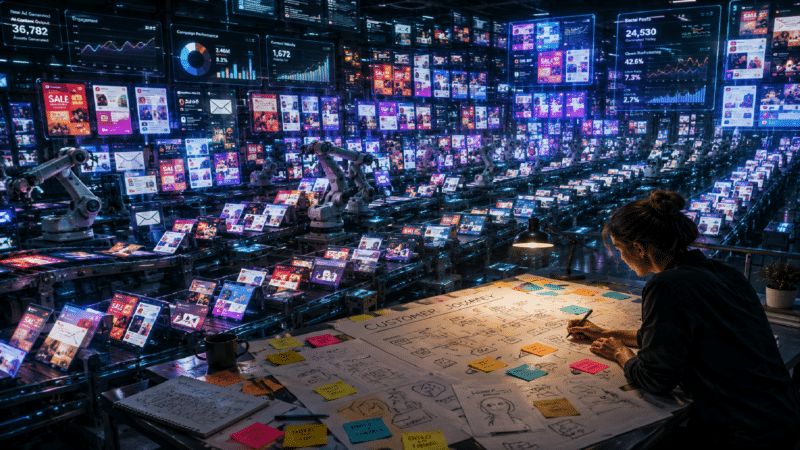 SwordandScript's tweet photo. "The real value of AI comes from its role as a tool for marketers who already understand their customers, business objectives, journey stages, behavioral triggers, buying context, and desired actions" https://t.co/KjeLAtDHNa https://t.co/ojpJaBcfv8
