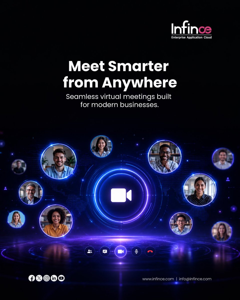 INFINCE1's tweet photo. Meet smarter from anywhere.
Seamless virtual meetings built for modern teams and modern work. 

Learn more at https://t.co/wSf5OclvDm

#VideoMeetings #DigitalWorkplace #Infince https://t.co/CuJEfDoITC