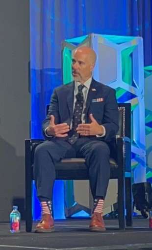 DEAHQ's tweet photo. #DEA Administrator Cole at the 2026 #PLECET Conf. discussing law enforcement engagement w/our communities—listening, collaborating &amp; building strong relationships to create strategic partnerships that reduce crime, foster lasting trust &amp; create safer neighborhoods @TheJusticeDept https://t.co/8r8lmhN8zg