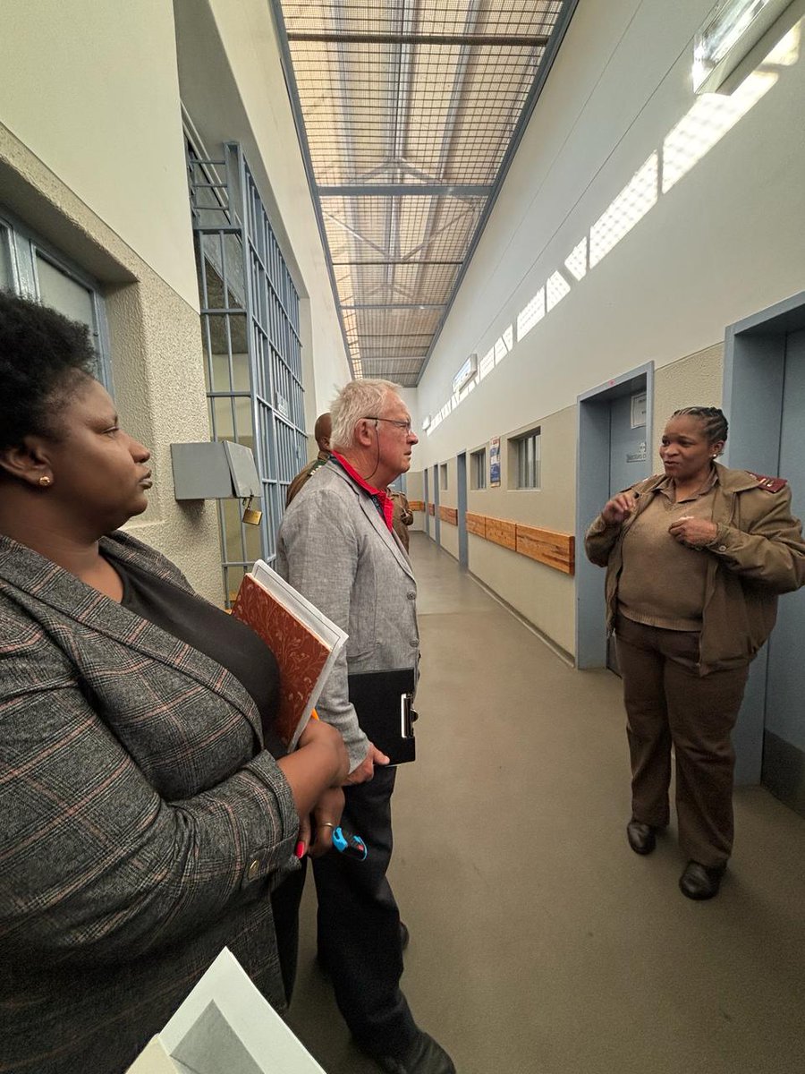 JICS_ZA's tweet photo. #JICS | Inspecting Judge Lee Bozalek this week conducted oversight inspections at Kgosi Mampuru II C-Max, Johannesburg Medium A, and Boksburg Medium A correctional facilities. https://t.co/bNVyhbOZhV