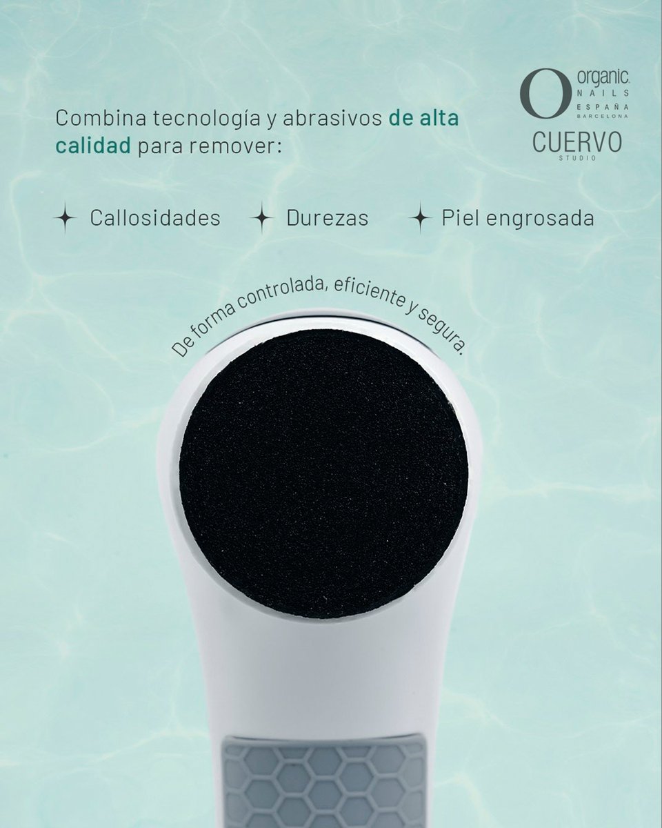 CuervoStudioBcn's tweet photo. Una herramienta que suma control, practicidad y precisión a tu servicio de pedicura. ✨​

Velvet Buffer está pensada para acompañarte en la remoción controlada de callosidades y piel engrosada, ayudándote a trabajar de forma más cómoda, segura y adaptable según las necesidades. https://t.co/Z10G1yVI27