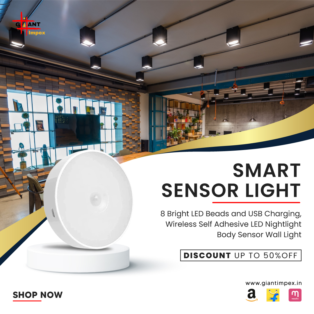 ImpexGiant's tweet photo. Ask for GIANT IMPEX #SensorLight for #Home With 8 Bright LED Beads 
Motion sensor light indoor are Ideal choice and suitable for Garage, Stairway, Workshop, Basement etc.
#amazonindia
https://t.co/FZ0YklIDce
#Flipkart
https://t.co/CphZ835wnV
#Meesho
https://t.co/FVCtlIsEtH https://t.co/MdELvemxmf