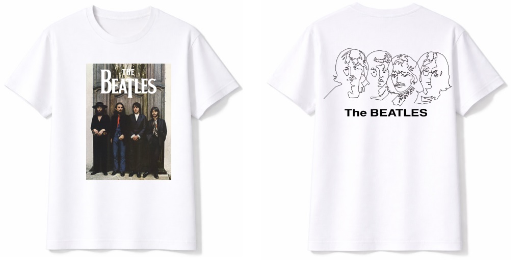 studiomog's tweet photo. 【NEWS】#ザ・ビートルズ 来日60周年記念ポップ・アップ・ストアで販売されるTシャツ3種類のデザインを発表。ビートルズ・ストアにて先行予約もスタート。詳細はレーベルサイトまで：https://t.co/hJOuan8tZC https://t.co/li75acpMC7