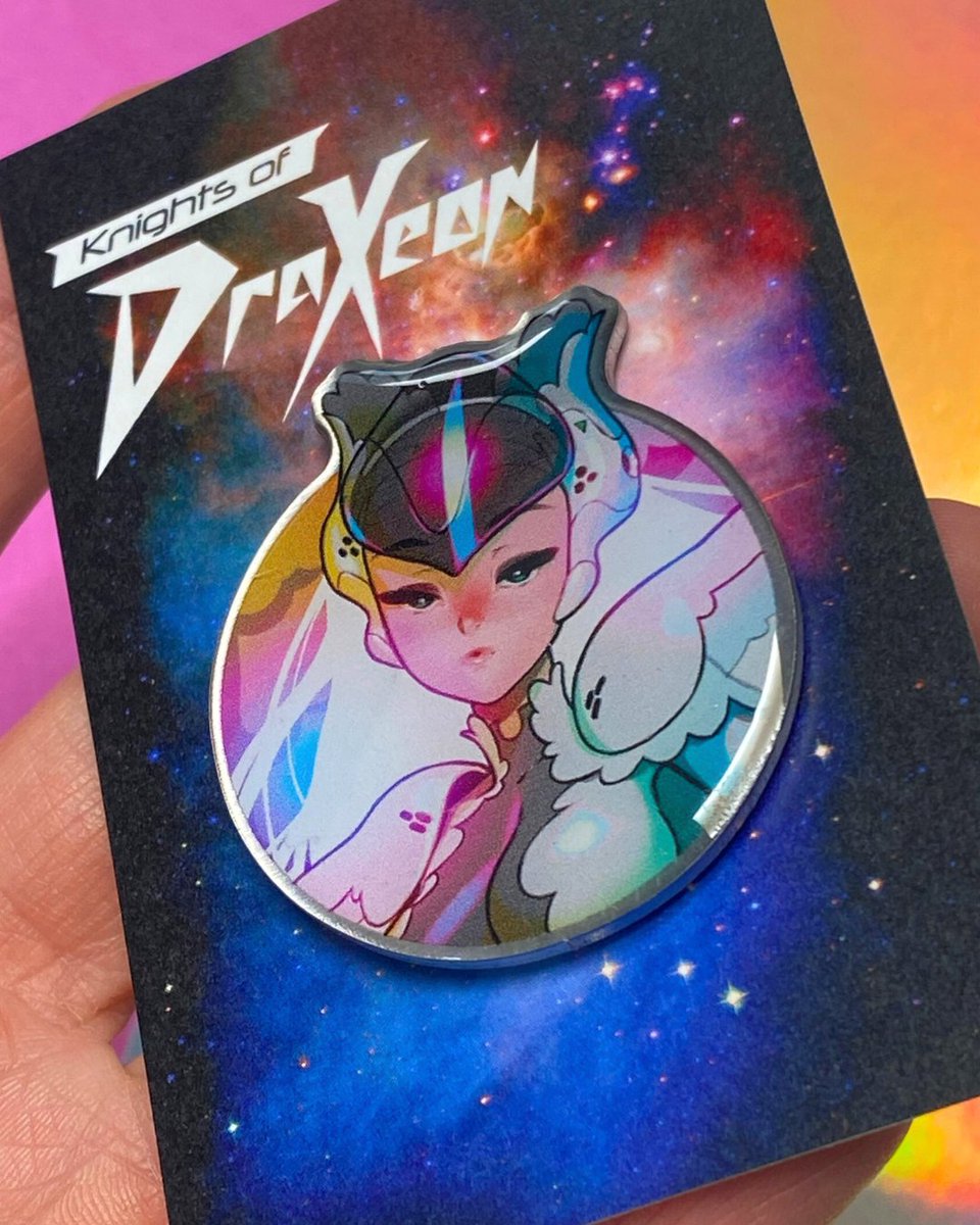 ZapCreatives's tweet photo. These Knights of DraXeon eco-metal pin badges are out of this world! ✨ 🎨 Artist sykosan (IG)

#pins #merch #artist #feature #illustration #printing #ecofriendly #pinbadge #fyp #recycled #smallbusiness #custom #madeintheuk #art #animation #merchandise #creative https://t.co/GVOikvob3N