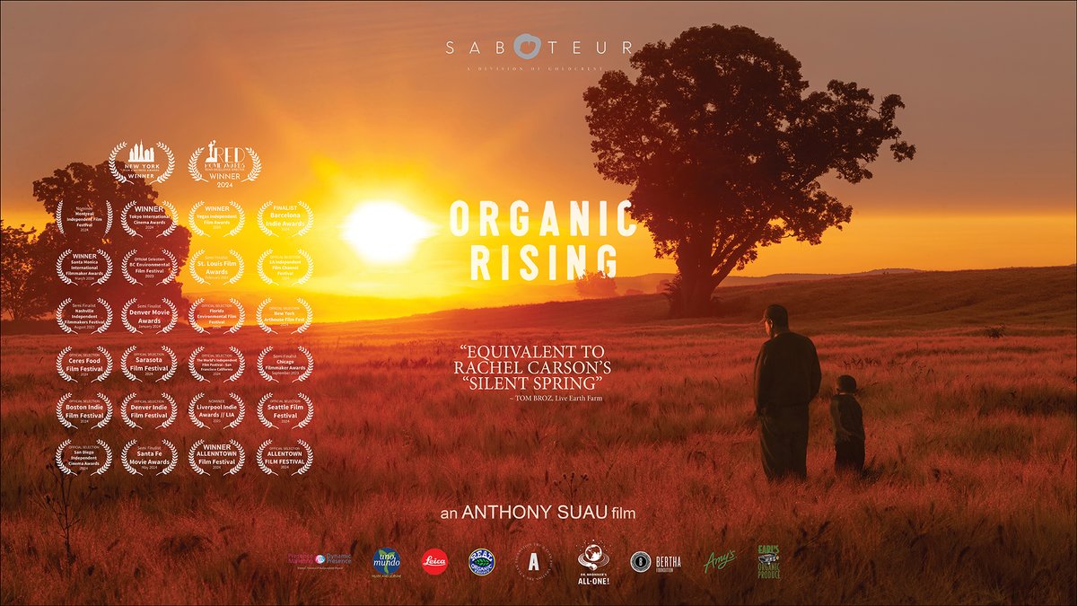 OrganicRising's tweet photo. ATTENTION: Organic Conferences, Universities, Certified Organic Farms &amp; Businesses!

Host-a-screening of the film Organic Rising in your community, on your farm, business, school, or conference and help demystify what organic represents.

LEARN HOW: https://t.co/nKJh9hSbTy https://t.co/DVuOGqa7c3