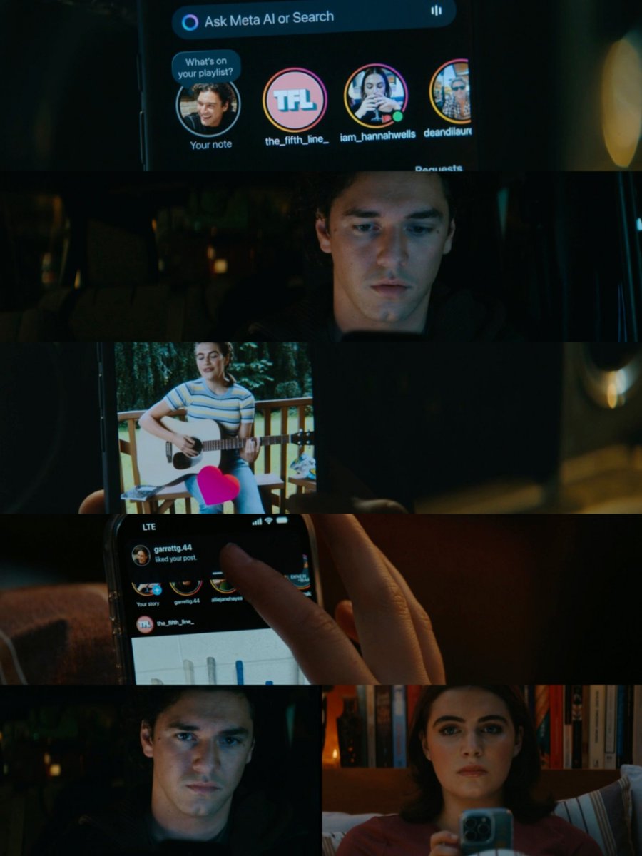 lostinstylees's tweet photo. garrett saw that hannah was online, so he liked the video so she would see it and he could see if she would talk to him, but hannah resisted, so she went offline 💔

#OffCampus https://t.co/Ee0nkYga9e